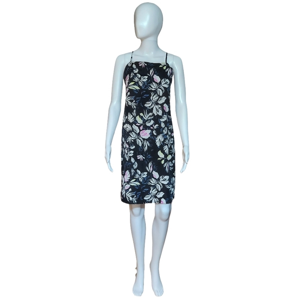 Olive & Oak Summer Nights Tropical Midi Dress